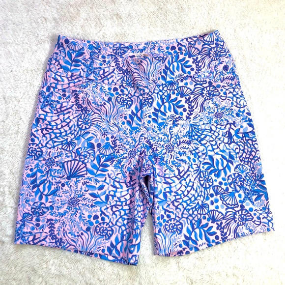 Lilly Pulitzer Reid High Tide 9” Pull-On-Short - Picture 2 of 11